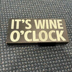 Wine Plaque - Standing Art Work